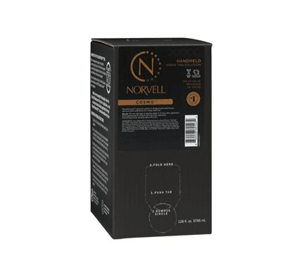 Norvell Cosmo Solution 128 oz Box Everfresh Box Spray Tanning Solutions Norvell Special Member Pricing Available 