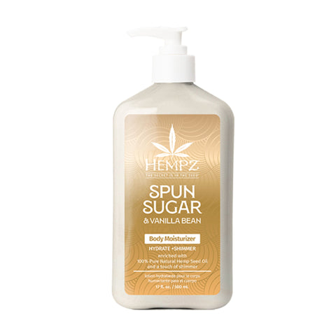 Hempz Spun Sugar and Vanilla Bean Body Moisturizer 17 oz