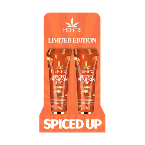 Hempz Spice It Up Spiced Pumpkin Pie Lip Balm Display