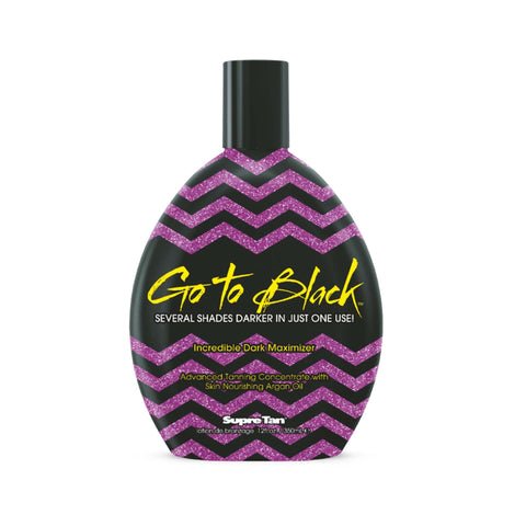 Supre Go To Black Incredible Dark Maximizer 12 oz Tanning Lotions Supre 