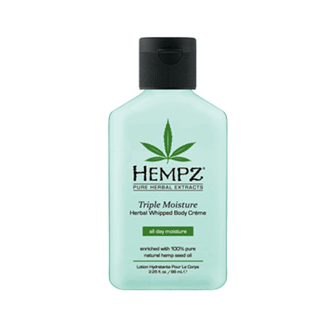Hempz Triple Moisture Herbal Whipped Body Creme 2.25  OZ