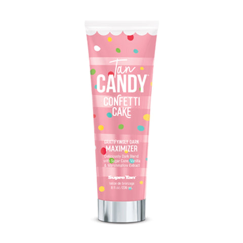 Supre Tan Candy Confetti Cake Dark Maximizer 8 oz.