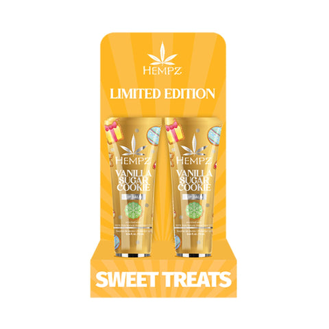 Hempz Sugar Lips Lip Balm Display