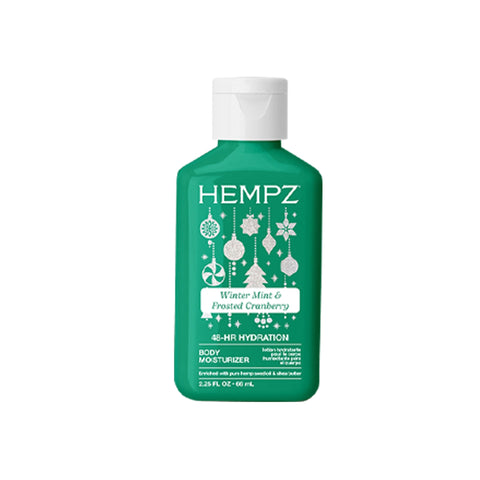 Hempz Wintermint and Frosted Cranberry Moisturizer 2.25 oz