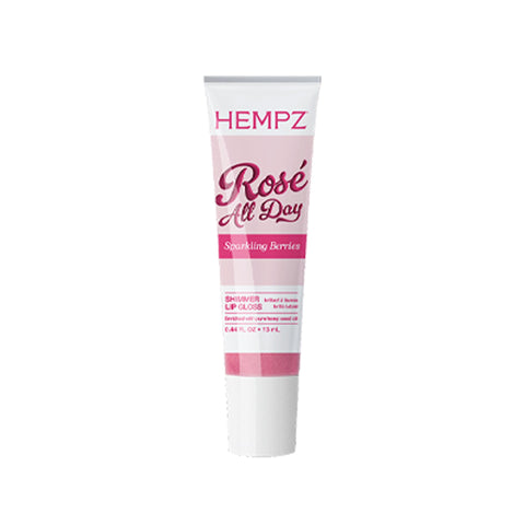 Hempz Rose All Day Lip Gloss .44 OZ