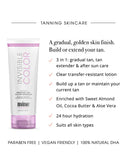 MineTan Invisible Color Gradual Tan 8 OZ.