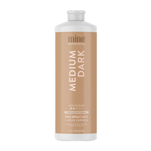 Minetan Medium Dark Pro Mist 33.8 OZ.