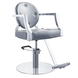 DIR Styling Chair Regent-1157 Salon Equipment Dream In Reality Grey Round Base No Cover