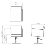 DIR Styling Chair Scatolina-1288 Salon Equipment Dream In Reality 