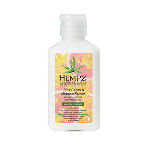 Hempz Fusion Pink Citron and Mimosa Flower Moisturizer 2.25 oz