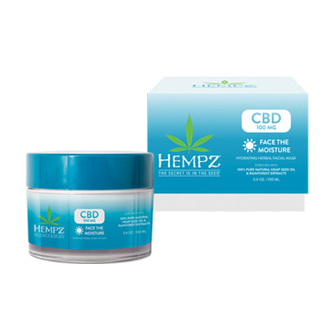 Hempz CBD 100mg Facial Day Mask 3.4 OZ.