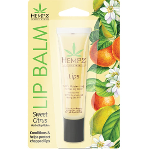 Hempz Herbal Lip Balm Blister Pack .44oz. Lip Balms Hempz 