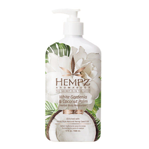 Hempz White Gardenia and Coconut Palm Body Moisturizer 17 oz