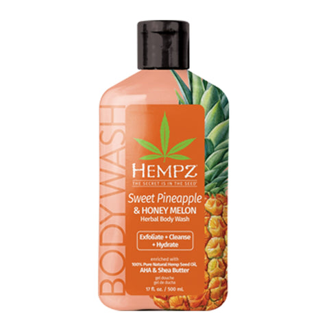 Hempz Pineapple and Honey Melon Body Wash 17 OZ.