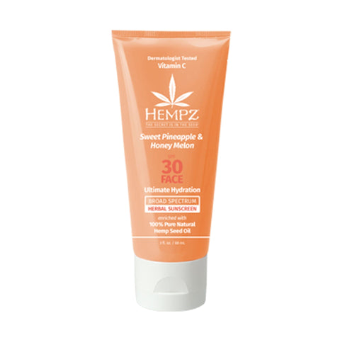 Hempz Sweet Pineapple and Honey Melon Facial Sunscreen SPF 30