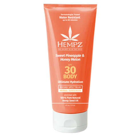 Hempz Sweet Pineapple and Honey Melon Body Sunscreen SPF 30
