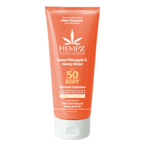 Hempz Sweet Pineapple and Honey Melon Body Sunscreen SPF 50