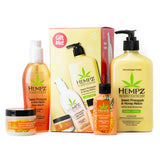 Hempz Sweet Pineapple & Honey Melon 4 piece Gift Set Skin Care Hempz 