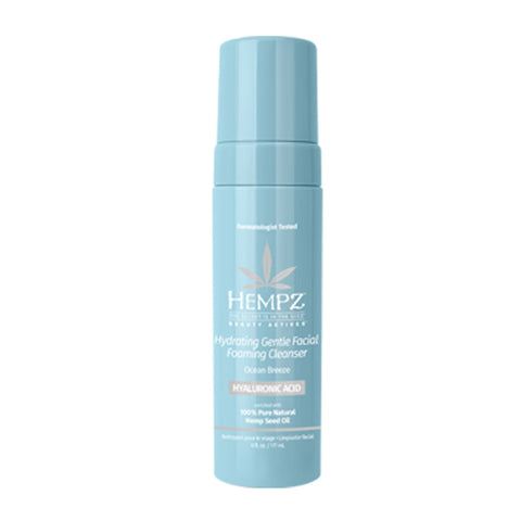 Hempz Ocean Breeze Gentle Facial Foaming Cleanser 6 oz