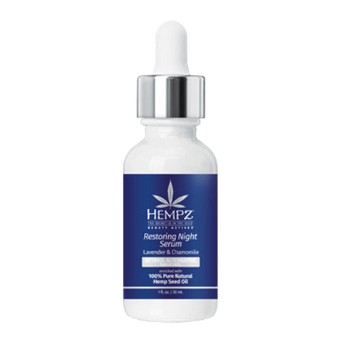 Hempz Lavender and Chamomile Restoring Night Serum 1 oz 