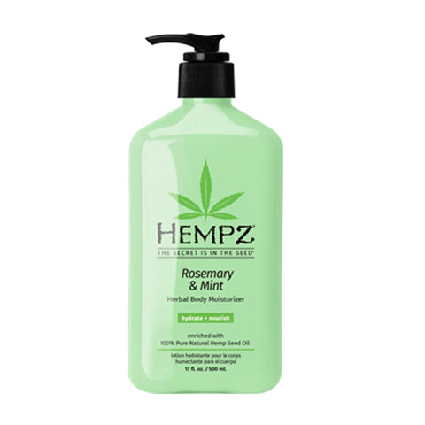 Hempz Rosemary and Mint Herbal Body Moisturizer 17 oz