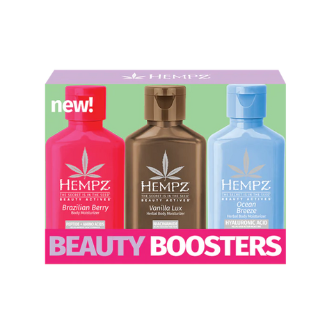 Hempz Beauty Boosters 3 Piece