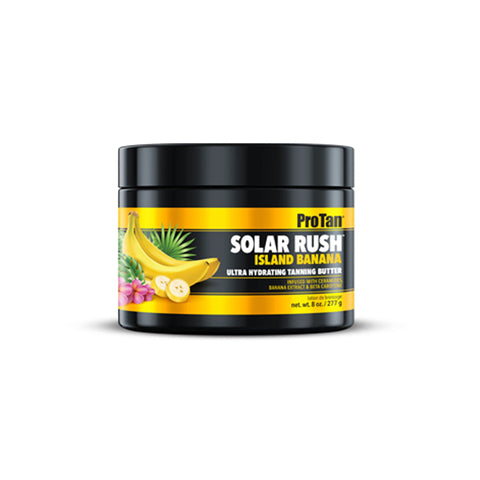 Pro Tan Solar Rush Island Banana Tanning Butter 8 oz