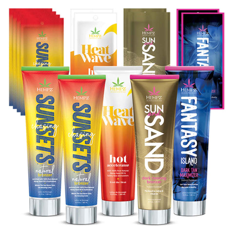 Hempz Passport to Paradise Kit 2026 - Vacation Vibes Tanning