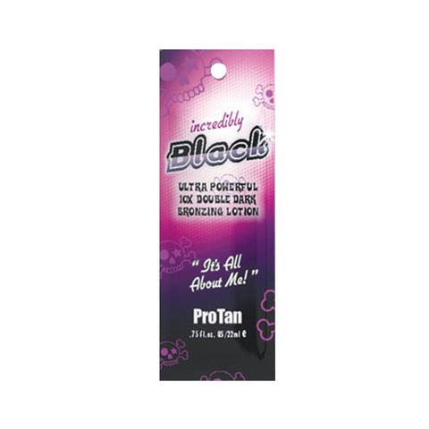 Pro Tan Incredibly Black Bronzer packette .75 oz (5 Pack)