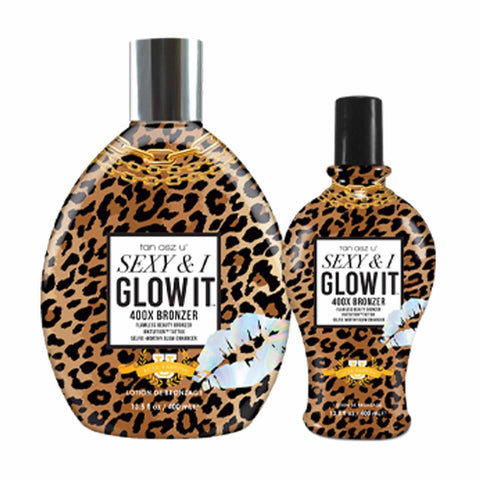 Tan Asz U Sexy & I Glow It Buy 13.5 oz, Get 7.5 oz Free!! Tanning Lotions Tan Asz U 