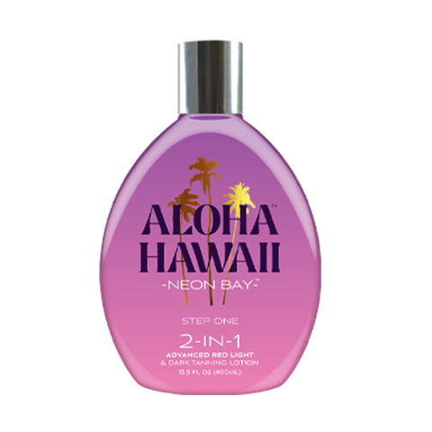 Tan Inc Aloha Hawaii Neon Bay 2 in 1 13.5 oz