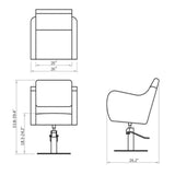 DIR Styling Chair Bellano-1839 Salon Equipment Dream In Reality 