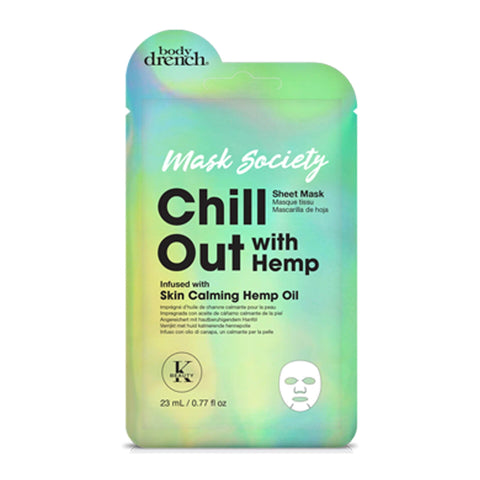 Body Drench Mask Society Chill Our Sheet 0.77 oz. (3 Pack) Spray Tanning Product Body Drench 