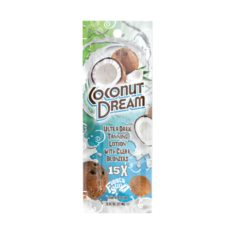 Fiesta Coconut Dream packette .75 oz (5 Pack) Tanning Lotions Fiesta Sun 