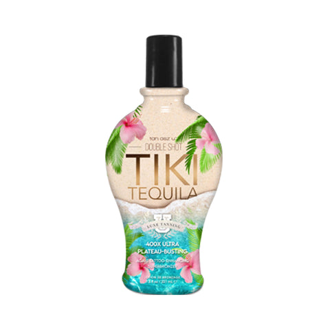 Tan Asz U Double Shot Tiki Tequila (400X) 7.5 OZ.