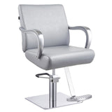 DIR Styling Chair Meteor-1198 Salon Equipment Dream In Reality Grey Round Base No Cover