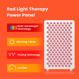 750 Watt Red Light & Near Infrared 2 Wavelength Therapy Panel Light Therapy Sun Tanning Store 