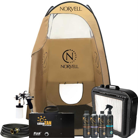Fuji 6150 salonTAN PLATINUM T-Pro Tanning System Premium Start-Up Kit