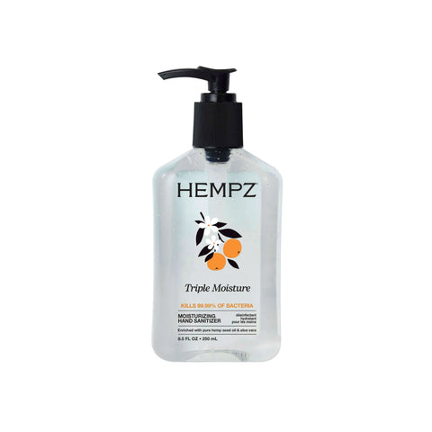 Hempz Triple Moisture Hand Sanitizer  8.5 OZ.