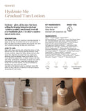 Sunna Tan Hydrate Me Gradual Tanning Lotion 16 oz. Self-Tanning Sunna Tan 