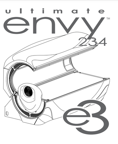 Ultimate Envy 234-3F Certified Tanning Lamp Replacement Kit