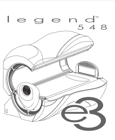 Legend 548 Certified Tanning Lamp Replacement Kit