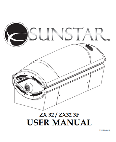 SUNSTAR ZX 32 AND ZX 32 3F MANUAL