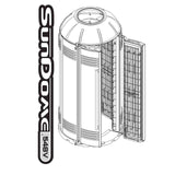 SunDome 548 Certified Tanning Lamp Replacement Kit (2004-2007)