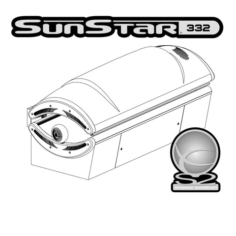 Sunstar 332 Tanning Lamp Replacement Kit Lamps Wolff Tanning Lamps 