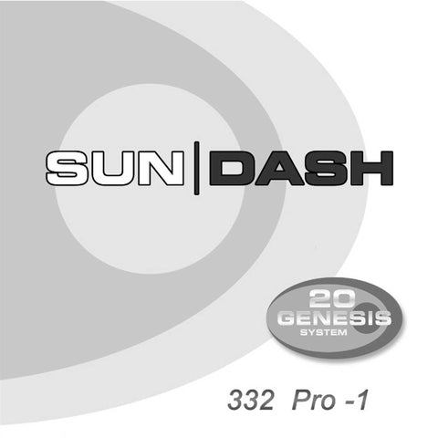 SunDash 20 GENESIS System 332 Pro-1 Replacement Tanning Lamp Kit Lamps Radiance 