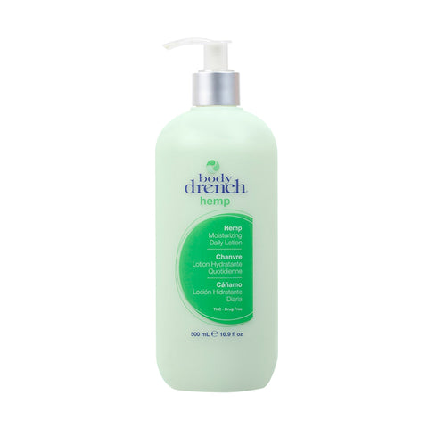 Body Drench Hemp Lotion 16.9 OZ. Skin Care Body Drench 