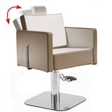 Salon Ambience SH/894 Square Recline Chair w/Headrest Salon Equipment Salon Ambience 