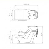 DIR Shampoo Backwash Unit Beckman - 7198