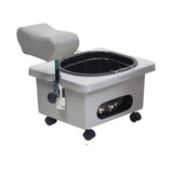 PIBBS DG105 FIBERGLASS PORTABLE FOOTSIE PEDICURE SPA